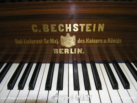 Model B Bechstein 6'5" Grand Piano - Keyboard