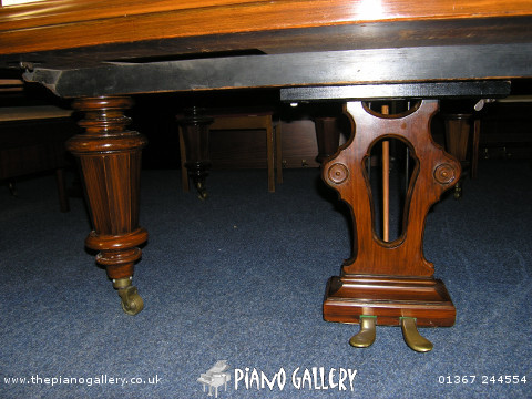 Model B Bechstein 6'5" Grand Piano - Lyre